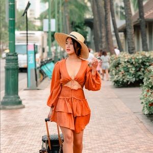 Fortunate One - Pride of Pride Dress Tan